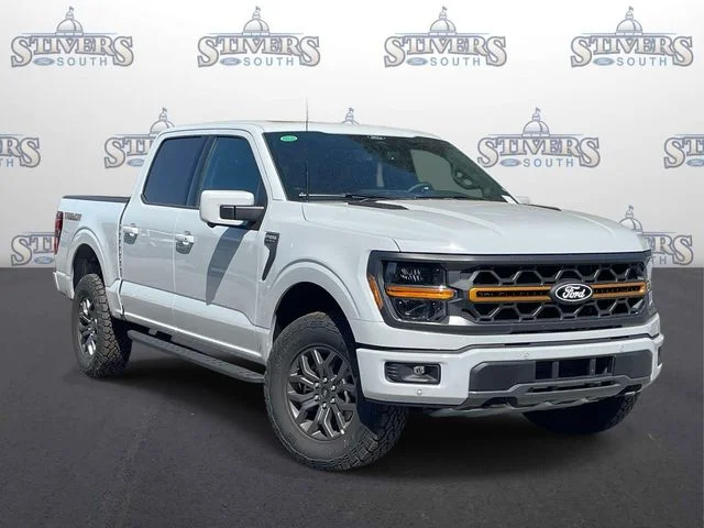 2026 Ford F-150 Tremor in White — front three-quarter view