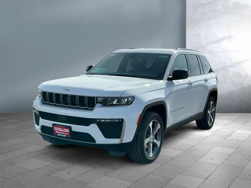 2026 Jeep Grand Cherokee — front three-quarter view