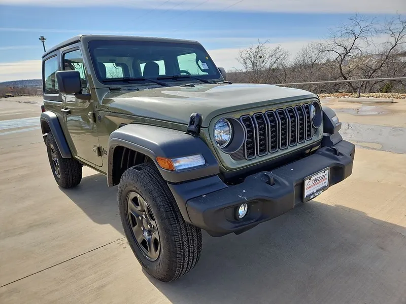 2026 Jeep Wrangler Sport in 41 — front three-quarter view