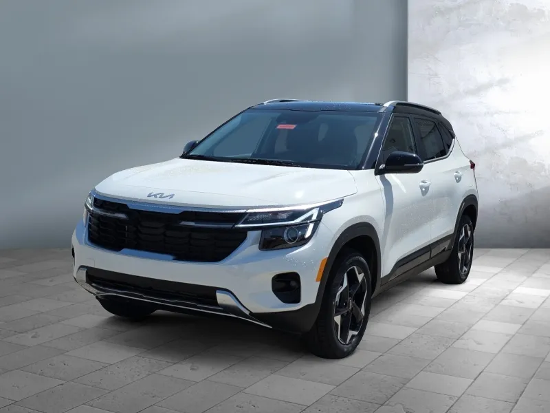 2026 Kia Seltos — front three-quarter view