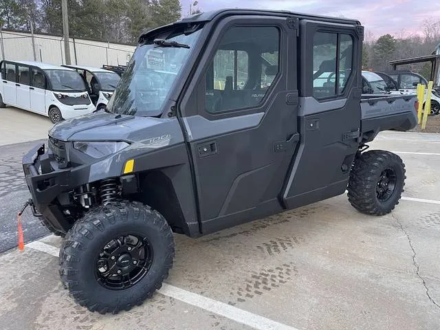 2026 Polaris® Ranger Crew XP 1000 EPS NorthStar Premium Stealth Grey — front three-quarter view