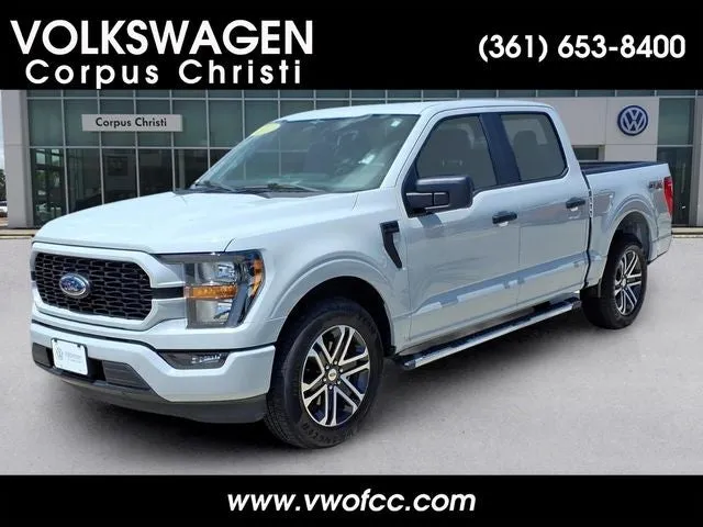 2023 Ford F-150 XL in Avalanche — front three-quarter view