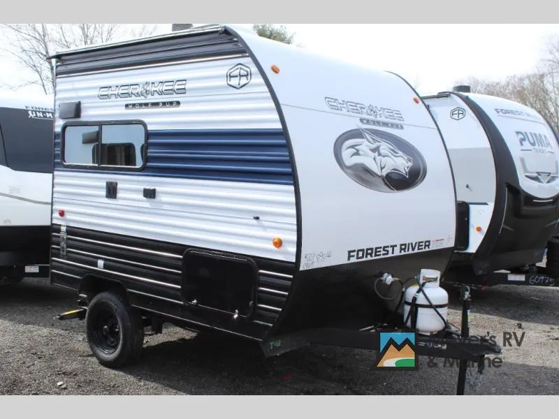 2026 Forest River RV Cherokee Wolf Pup 9CELP — front three-quarter view