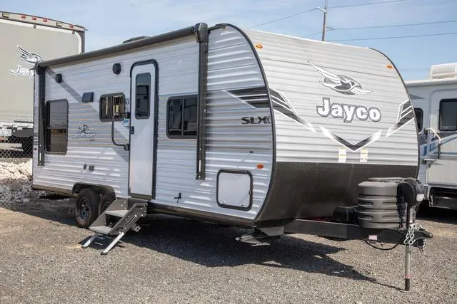 2025 Jayco Jay Flight SLX 210QB — front three-quarter view