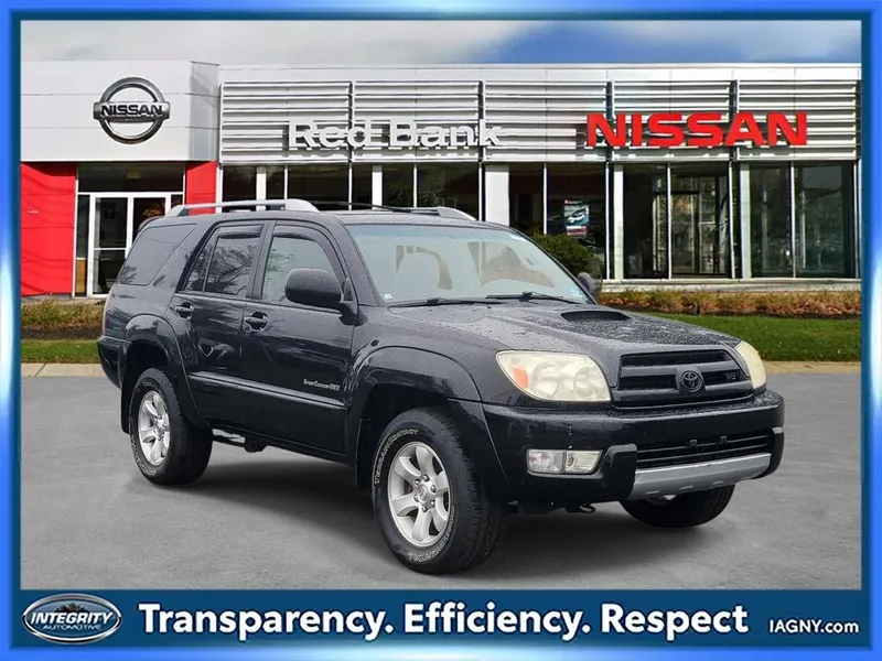 2004 Toyota 4Runner Base in Gray — front three-quarter view