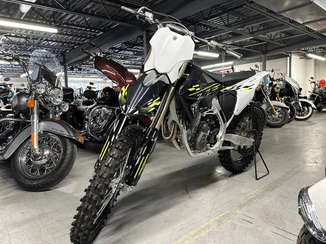 2026 Triumph TF 450X — front three-quarter view