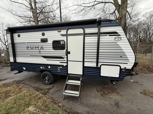 2025 Forest River PUMA 16BHX — front three-quarter view