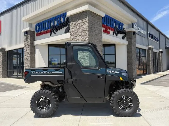 2026 Polaris® Ranger XP 1000 NorthStar Premium Blue Labyrinth — front three-quarter view