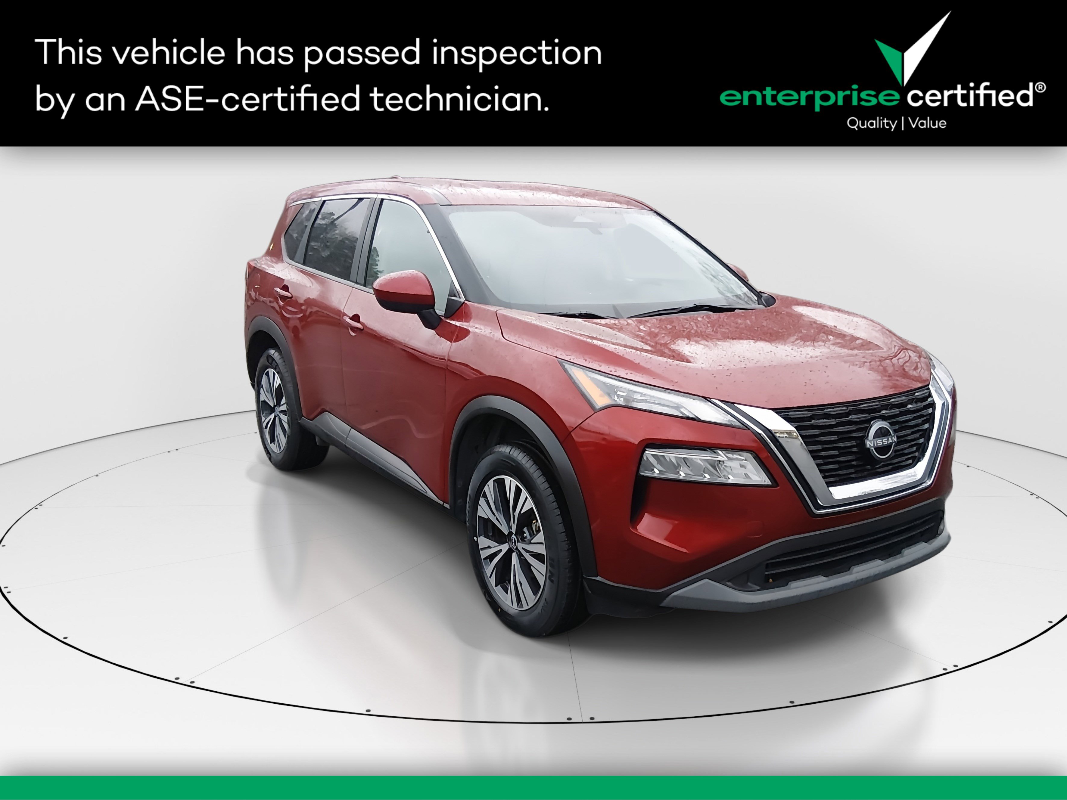 2023 Nissan Rogue FWD SV — front three-quarter view