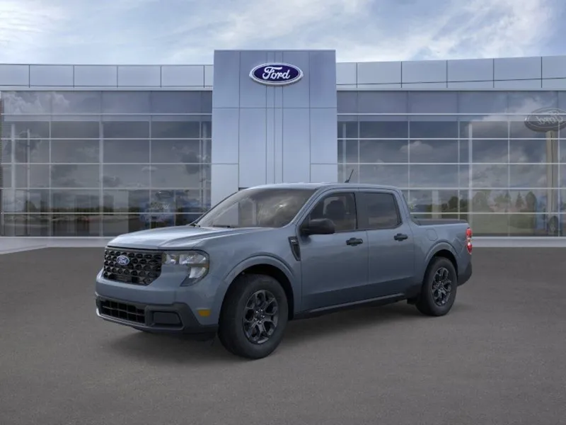 2026 Ford Maverick in Azure Gray Metallic TC — front three-quarter view