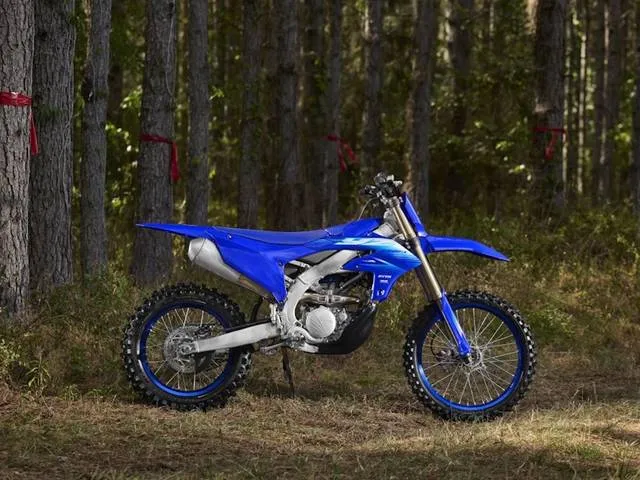 2027 Yamaha YZ250FX — front three-quarter view