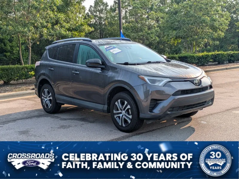 2017 Toyota RAV4 LE — front three-quarter view