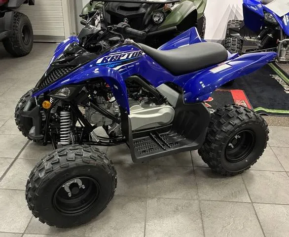 2026 Yamaha Raptor 110 — front three-quarter view