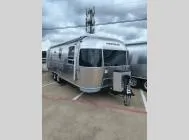 2026 Airstream 27FB — front three-quarter view