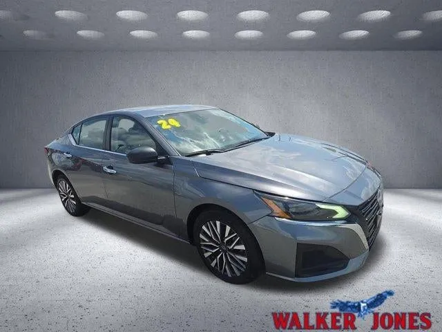 2024 Nissan Altima 2.5 SV in Gray — front three-quarter view
