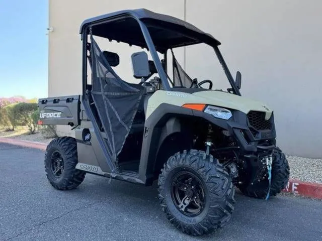 2026 CFMOTO UFORCE 600 — front three-quarter view