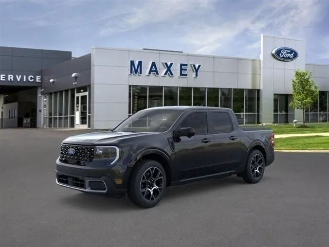 2026 Ford Maverick Lariat® in Shadow Black — front three-quarter view