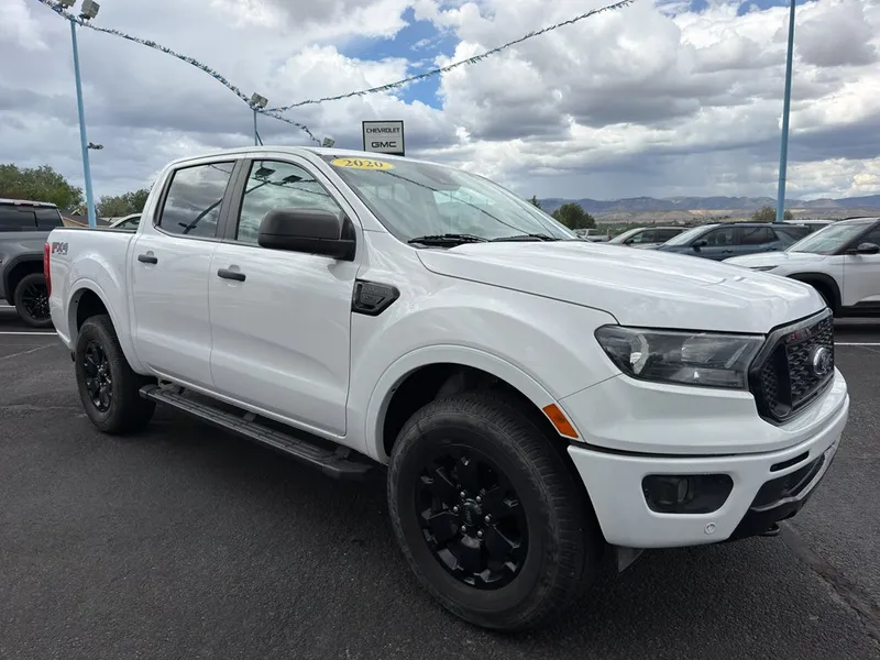 2020 Ford Ranger XL in White — front three-quarter view