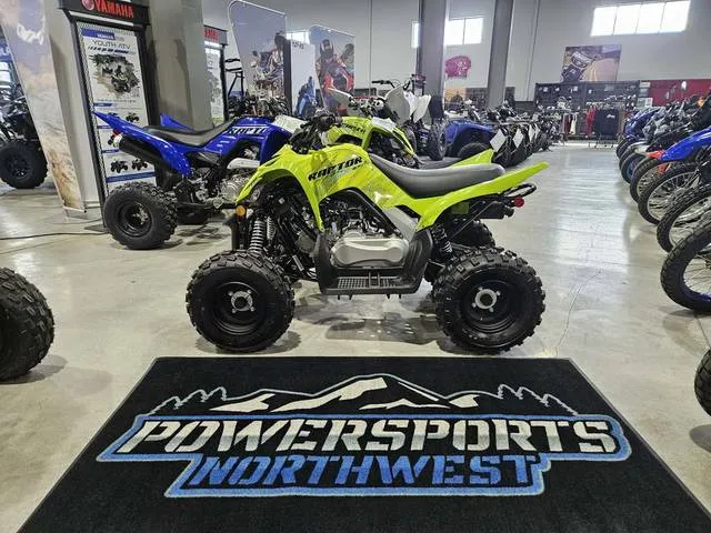 2026 Yamaha Raptor 110 — front three-quarter view