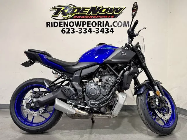 2026 Yamaha MT-07 — front three-quarter view