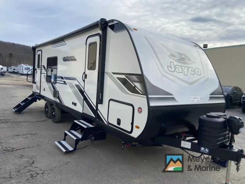 2026 Jayco Jay Feather 23RK — front three-quarter view