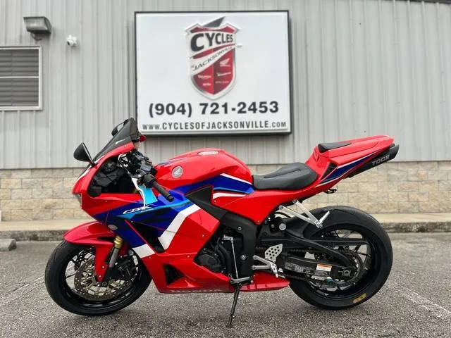 2021 Honda® CBR600RR — front three-quarter view