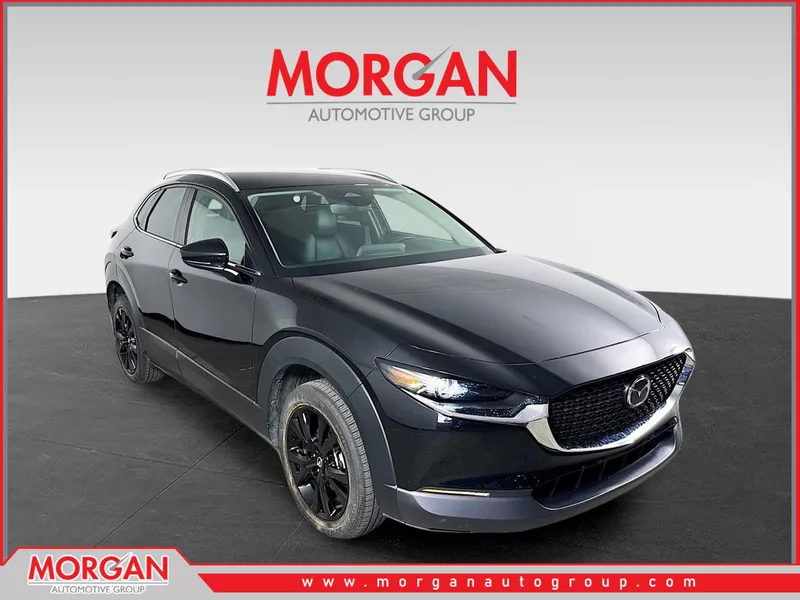 2024 Mazda CX-30 2.5 S Select Sport in Jet Black Mica — front three-quarter view