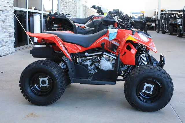 2026 Polaris® Outlaw 110 EFI — front three-quarter view