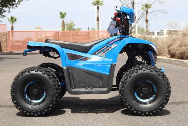 2026 Denago Powersports E-Hawk 6 — front three-quarter view