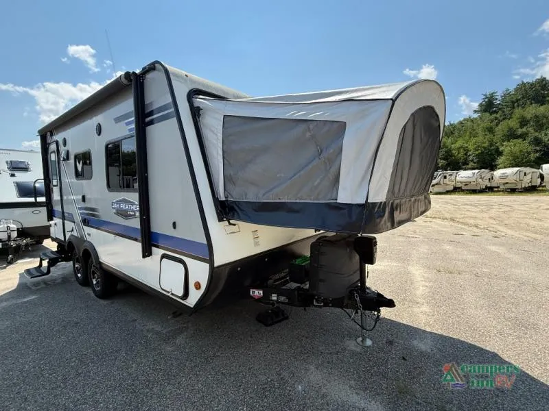 2019 Jayco Jay Feather — front three-quarter view