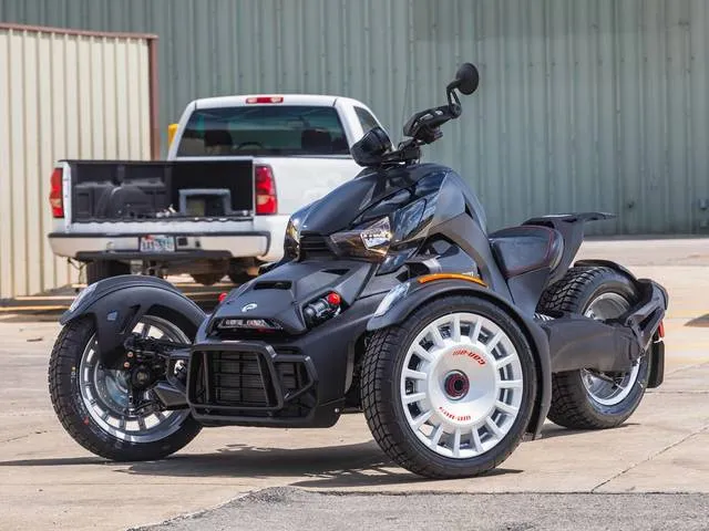 2025 Can-Am® Ryker Rally — front three-quarter view