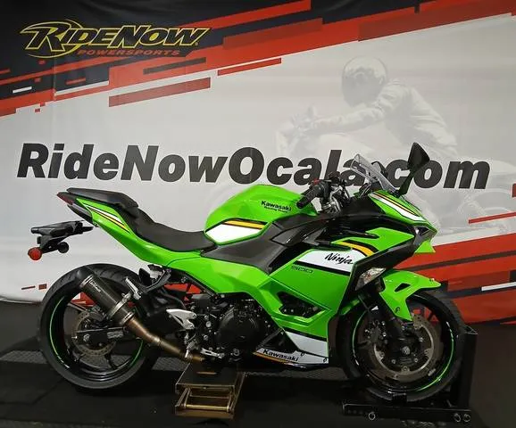 2025 Kawasaki Ninja® 500 — front three-quarter view
