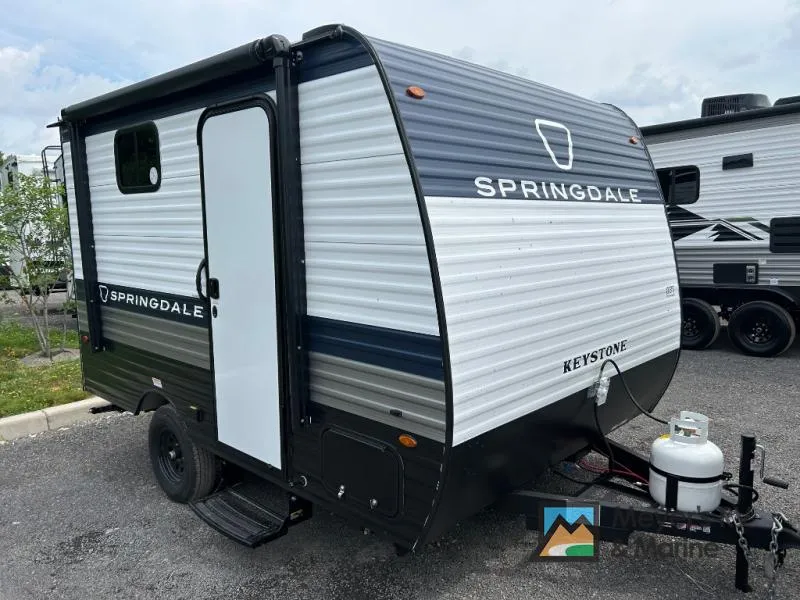 2026 Keystone RV Springdale Mini 1300BH — front three-quarter view