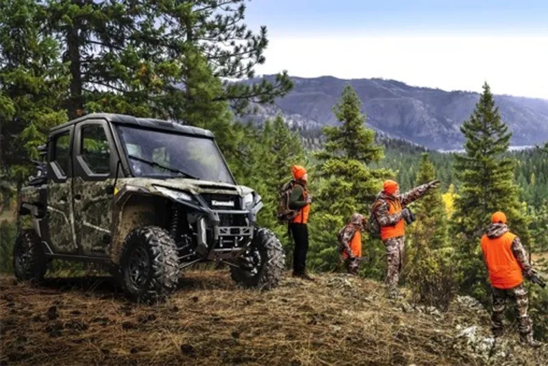 2026 Kawasaki RidgeCrew HVAC — front three-quarter view