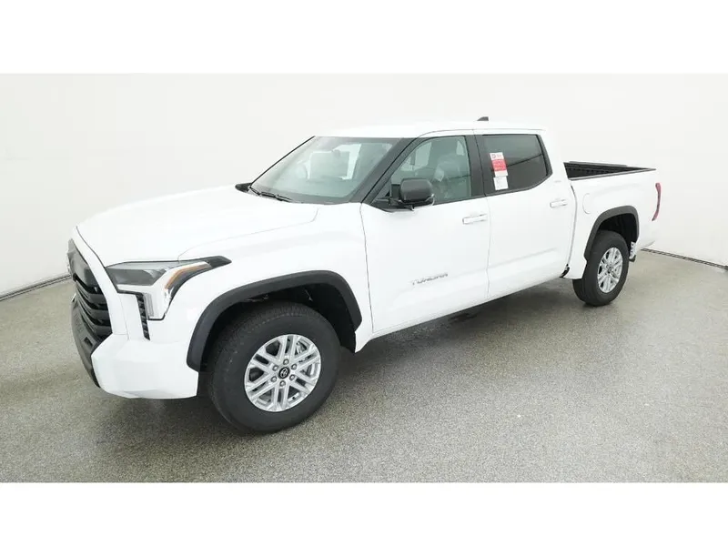2026 Toyota Tundra 4WD SR5 in Ice — front three-quarter view