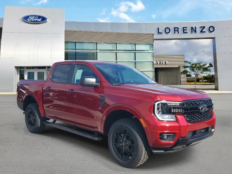 2026 Ford Ranger — rear three-quarter view