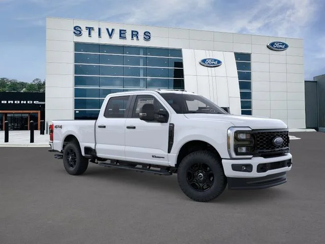 2026 Ford F-250SD XL in White — front three-quarter view