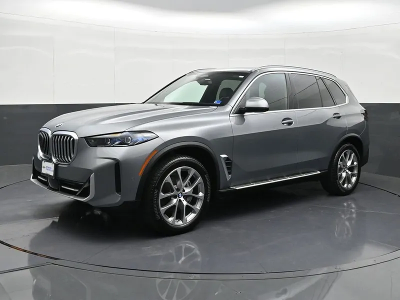 2024 BMW X5 sDrive40i in Gray — front three-quarter view