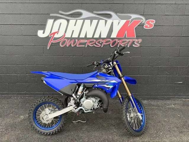 2026 Yamaha YZ85 — front three-quarter view
