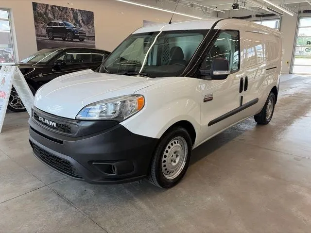 2021 RAM ProMaster City Tradesman Cargo Van in Bright White — front three-quarter view