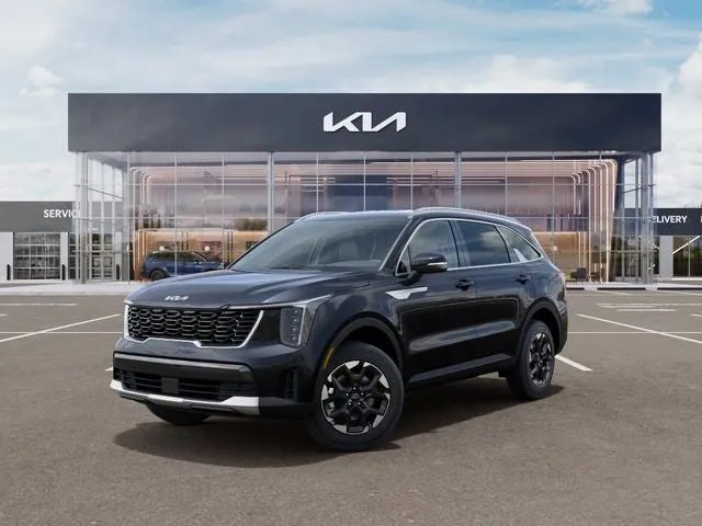 2026 Kia Sorento S ETA- JUL. 2026 in Panthera Metal — front three-quarter view