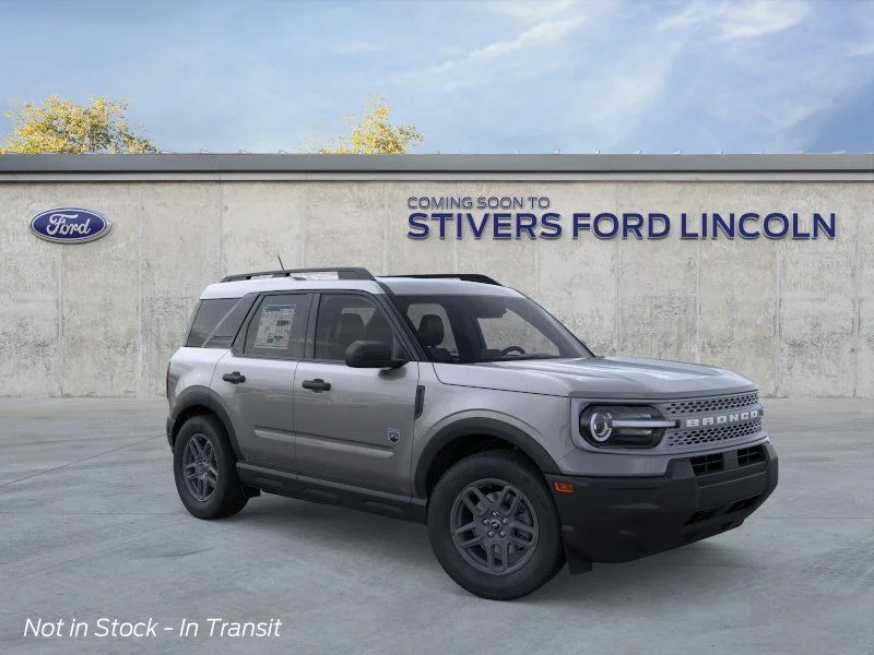 2026 Ford Bronco Sport Big Bend 5 Door SUV, SUV & Crossovers in Carbonized Gray Metallic — front three-quarter view