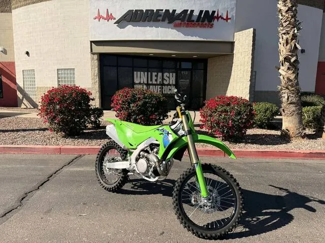 2026 Kawasaki KX™450 — front three-quarter view