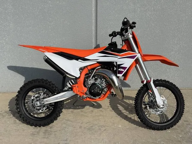 2026 KTM 65 SX — front three-quarter view