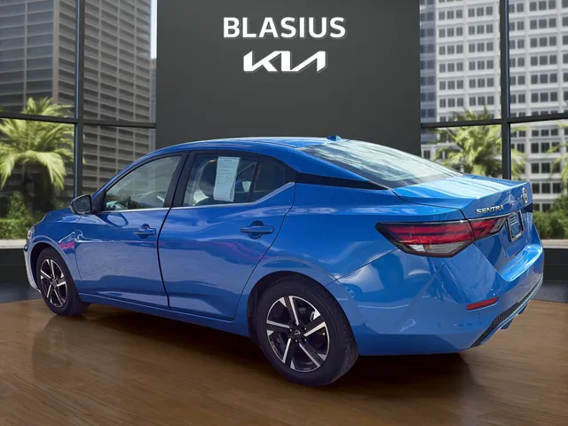 2024 Nissan Sentra — rear three-quarter view