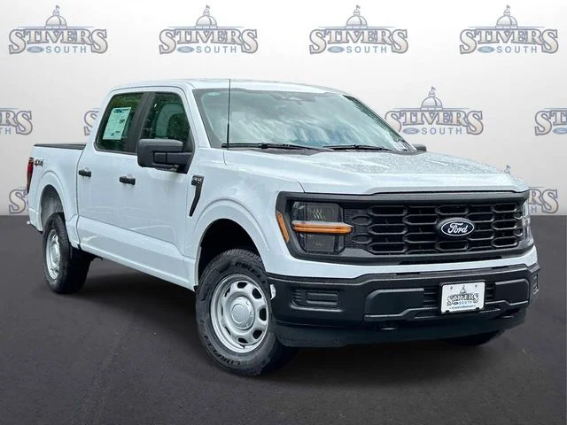 2026 Ford F-150 XL in White — front three-quarter view