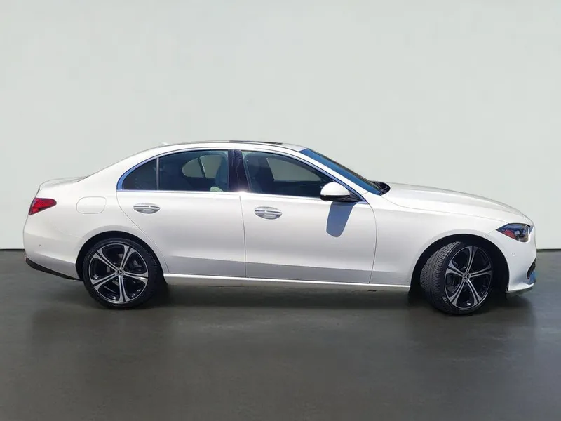 2024 Mercedes-Benz C-CLASS — rear three-quarter view