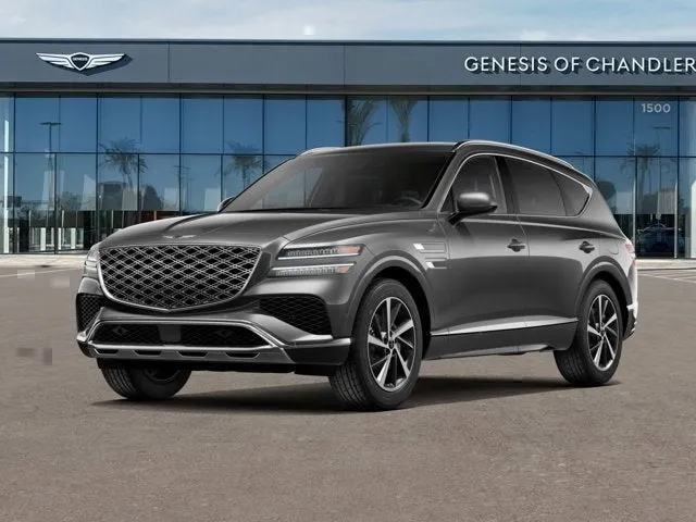 2026 Genesis GV80 2.5T SELECT in Makalu Gray — front three-quarter view