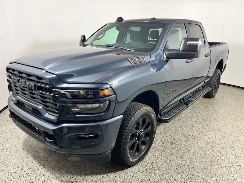 2025 RAM 2500 Big Horn in Forged Blue Metallic — front three-quarter view