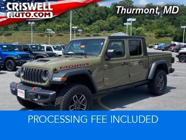 2026 Jeep Gladiator Mojave 4x4 in 41 — front three-quarter view